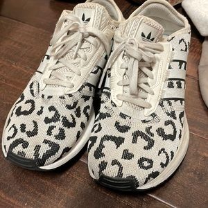 Adidas leopard sneakers